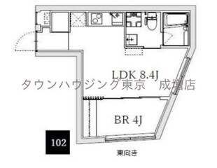 Tokiwadai254の物件間取画像